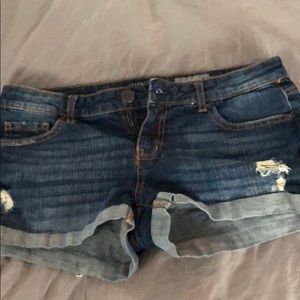 jean shorts